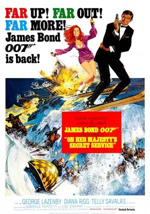 James Bond 007 6 On Her Majesty s Secret Service                เจมส์ บอนด์ 007 ภาค 6 007 ยอดพยัคฆ์ราชินี                1969